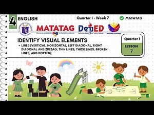 ENGLISH 4 Q1 W7: Identify Visual Elements