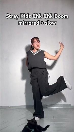 [tutorial] Stray Kids Chk Chk Boom Dance Tutorial Mirrored and Slow #ChkChkBoom #Shorts #StrayKids