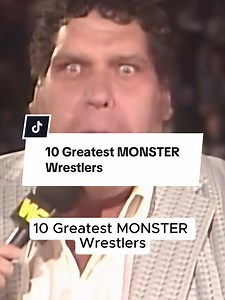 10 Greatest MONSTER Wrestlers of All Time