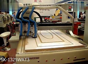 自动多工序木工雕刻机Auto Spindle Change CNC Router