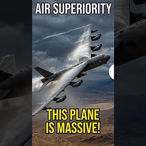 The B-52 Bomber: A Massive Display of US Air Power #military #usmilitarycombat #aviation