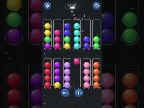 Ball Sort by Infinite Joy (V2): Levels 165, 166, 167