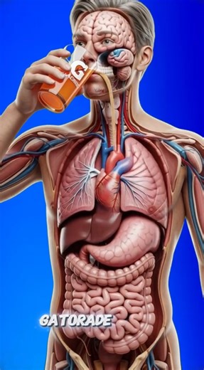 What Gatorade Really Does Inside Your Bod #healthtips #facts #science #motivation #afterage60