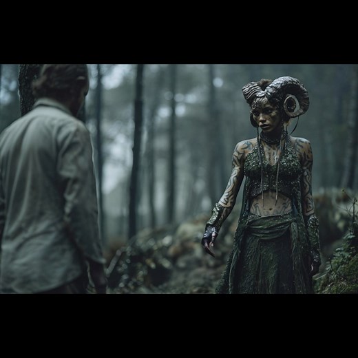 500K views · 11K reactions | YOUR LITTLE HAND IN MINE - A Fantasy creature supernatural music story, with unexpected forest creatures affecting a successful business man, all with stunning rock music by ‪Makes My Blood Dance‬ . Fauns and beautiful gothic female forest creatures in a Dark romance story. Dancers, guitarist and singers. #blackeyemedia #creatures #darkromancereads #fantasy #musicvideo | Black Eye Media AB | Facebook
