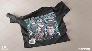 Adrian Chase T-shirt: Vintage-inspired Vigilante Graphic Tee, Comfort Colors - Etsy