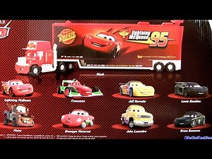 Disney Cars 2 Disney Store WGP Racers And Crew Chief 8 Diecast Set With Mack Review