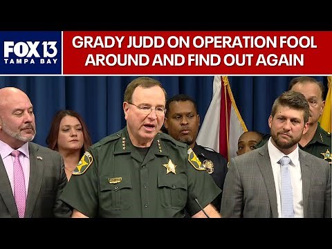 Grady Judd on ‘Operation Fool Around and Find Out Again’ human trafficking investigation