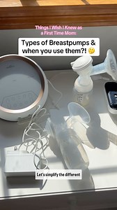 ✨ DETAILS ✨👇 Finding the best breastpump for you is important to fit your lifestyle as well as your milk supply goals. The breastpump that you are using can make or break your pumping journey, so it is important to know how to make the right choice 🍼 Here is additional info on the types of pumps: Manual pumps: non-electric, suction or hand pumps that allow you to express anywhere without needing battery or a charge 🫶🏻 small and convenient, offering control over speed and suction but can be t