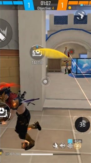 One Man Army Fire On Freefire 🔥🔥|| #shorts #ffshorts