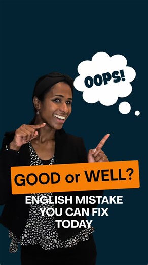 English isn’t my first language, and I know speaking can feel hard. This video explains good vs. well—simply. Remember: being understood matters more than being perfect. Keep speaking. 💬✨ 🇧🇷 O inglês não é minha primeira língua, e eu sei como falar um outro idioma pode ser difícil. Este vídeo explica “good” vs. “well” de forma simples. Lembre-se: ser entendido é mais importante que ser perfeito.#LearnEnglish #inglesfacil #EnglishTips #dicasdeingles
