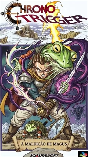 O FINAL SECRETO MAIS INSANO DE CHRONO TRIGGER QUE QUASE NINGUÉM VIU 🤯#shorts #snes #chronotrigger
