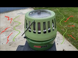 Trying out my $35 Coleman 513B Catalytic heater