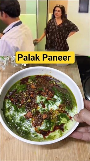 Farah Khan’s SECRET Palak Paneer Recipe 😲 Must Try at Home! #shorts #recipe #easyrecipe #viral