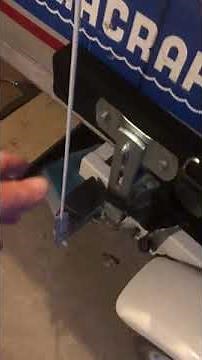 DIY lighted boat trailer guide poles