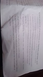 B) Write whether the given statements are TRUE, FAISE or NOT GI... | Filo