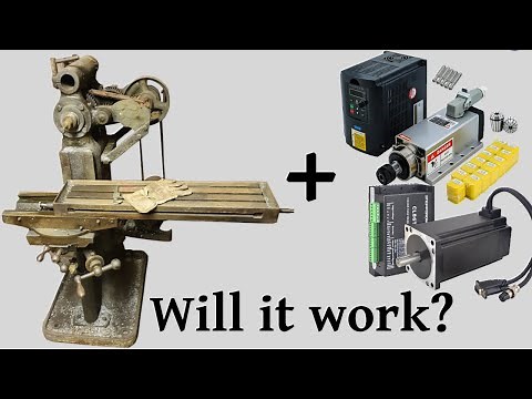 100 Year old Milling Machine Restoration and CNC Conversion