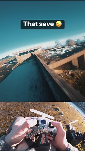 Lucky break (🎥: IG / axis_fpv) #fpv #drone #freestyle #reallifegaming | Drone Racing League