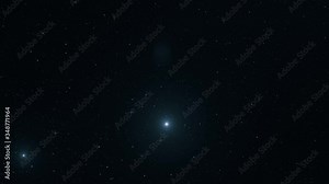 The Constellation of Ursa Minor With Accurate Spatial Locations of the Stars