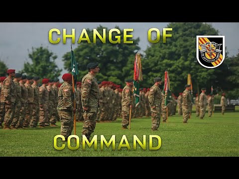 5th Group Change Of Command