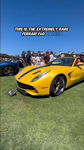 Extremely Rare Ferrari F60 America