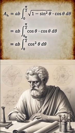 Area Of Ellipse Proved by Integration Calculus#calculus #math#Area#Ellipse