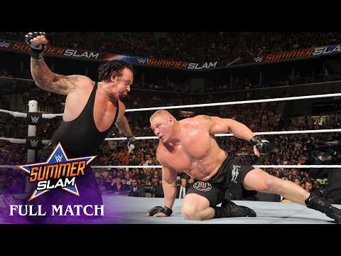 FULL MATCH: Brock Lesnar vs. The Undertaker: SummerSlam 2015