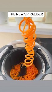 1.1K views | The new spiraliser! Zoodles, potato on a stick, apple on a stick. Healthy options and fun options. | ThermoKitchen | Facebook