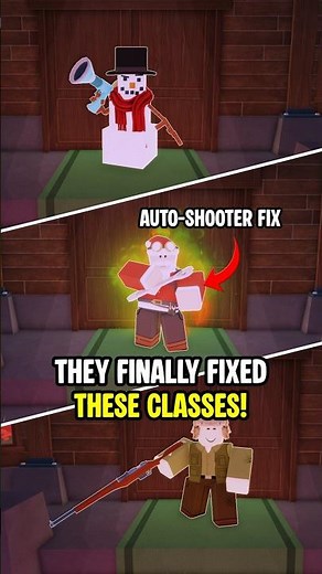 They Finally Fixed these classes! Snowman, Engineer & Big Game Hunter 🤔 | 99 Nights in the Forest