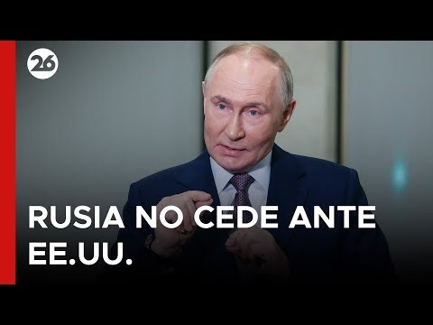 🇷🇺 RUSSIA | Putin said he will not give in to US pressure.