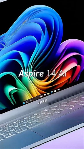 Power Meets Intelligence – Acer Aspire 14 AI Smarter performance. Sleek design. Built for your everyday hustle. 💻🔥 💻 Key Specs & Features: ▪️⚡ Powered by latest Intel® Core™ Ultra Processor (AI-ready) ▪️🤖 Built-in AI Engine for smarter multitasking ▪️🚀 Up to 16GB RAM – Smooth & fast performance ▪️💾 Up to 1TB SSD – Lightning-fast storage ▪️🖥️ 14” Full HD IPS Display – Crisp & vibrant visuals ▪️🔋 Long-lasting battery life ▪️🎧 AI Noise Reduction for clear video calls ▪️🪶 Slim & lightweigh