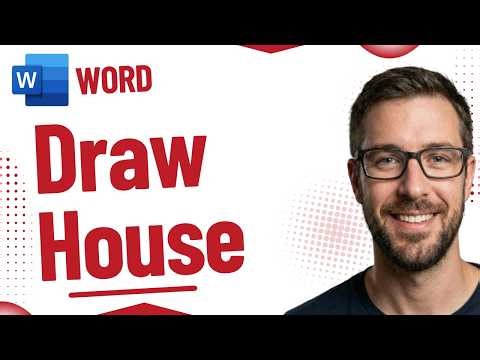 How to Draw House in Microsoft Word Sample House Drawing in Microsoft Word [2026 Guide]