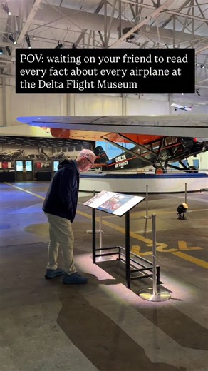 If your airplane-loving friend invites you to the Delta Flight Museum, better cancel your plans for the rest of the day. #avgeek | Delta Flight Museum