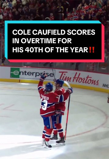 Cole Caufield Scores 40th Goal in OT Thriller