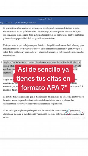 Haz tus citas en formato APA 7° con esta IA 🌟🔥 #ia #ai #ias #inteligienciaartificial #inteligenciaartifical #artificialintelligence #artificialinteligencia #chatgpt #google #googlebard #googlebardai #citas #citasenapa #apa7 #apa #apa6 #comohacerunatesis #comohacertesis #tesispasoapaso #mitesisdeéxito #rociolima #rociolimatesis