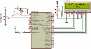 PIC16F877A ADC example with CCS PIC C compiler