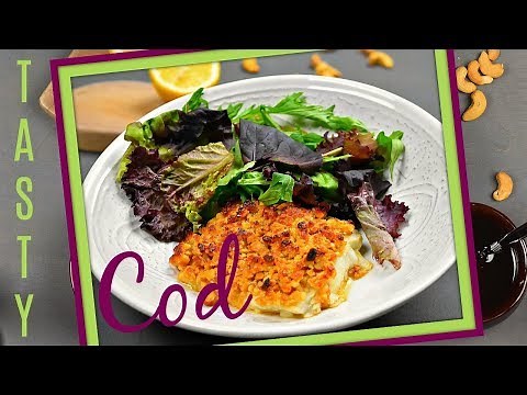 TASTY ATLANTIC COD RECIPE - HOW TO COOK COD IN THE OVEN