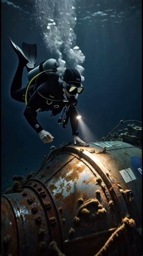 Diver Finds LOST Apollo Rocket Engine Deep Ocean! 😱🚀 3 Miles Down!