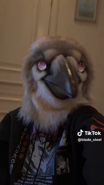 Fursona Showcase: Realistic Bird Fursuit for Sale