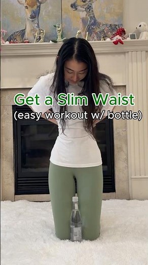 Core Workout 5 Minutes | Part 59 of the Easy Core Exercise Series | Slim Waist & Flat Belly (Bottle)