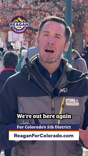 This administration is dangerous and incompetent. Let’s flip Colorado’s 5th and send Joe to Washington to help make sure another administration like it never rises again.