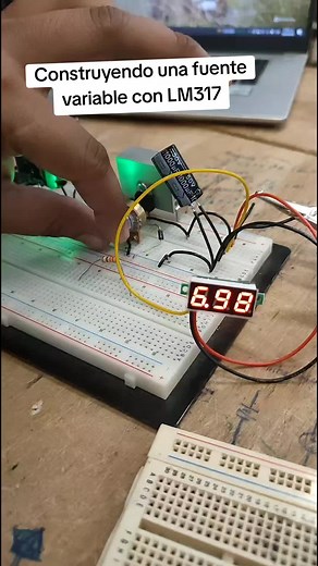 Construyendo una fuente variable con LM317
