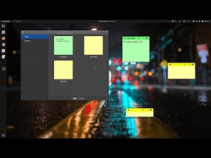 Sticky - Cómo tener coloridas notas en Ubuntu 20.04 y derivados #Linux #Ubuntu #GNU