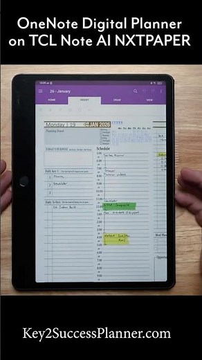 TCL Note AI NXTPAPER Digital Planner