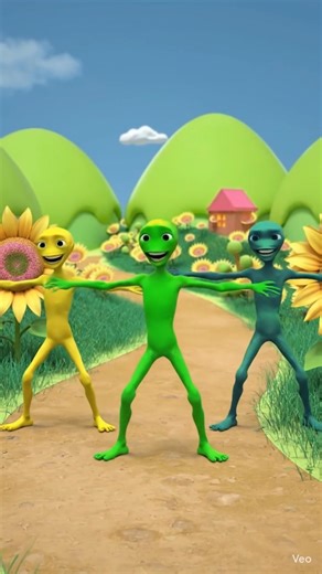 Funny Aliens Dance 👽💃 | Kids Cartoon Animation | alien video | alien cartoon |#alien