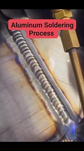 Aluminum Soldering Process #soldering #process #aluminum #weldernation #clips #weldlife #tigwelding #weld #viralpage #weldingart #welding #followerseveryone #Welder #weldinglife #highlight | Wang Yu's Work