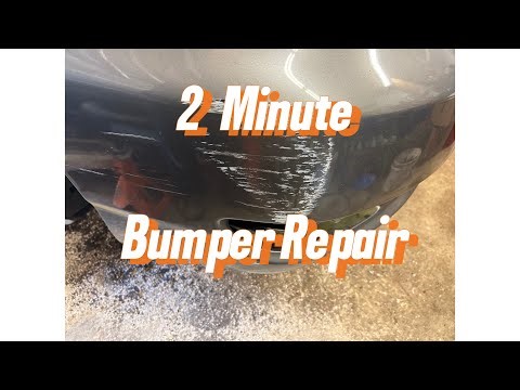 2 Minute Bumper Scratch Repair