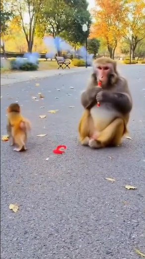 Video Monyet lucu #funny #ai