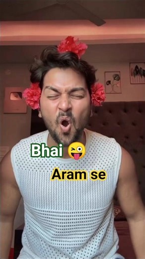 bhai aram se 😂 funny comments||#shortfeed