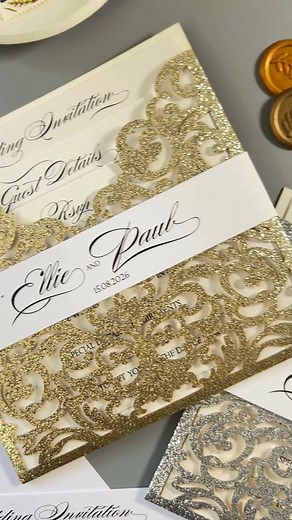 5.2K views | Give your guests a teaser of the wedding day sparkle to...