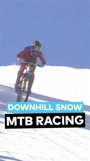 Spiked tires and that dismount 😳 From the Winter X Games 1997! Should we bring this event back? #XGames #MTB | X Games